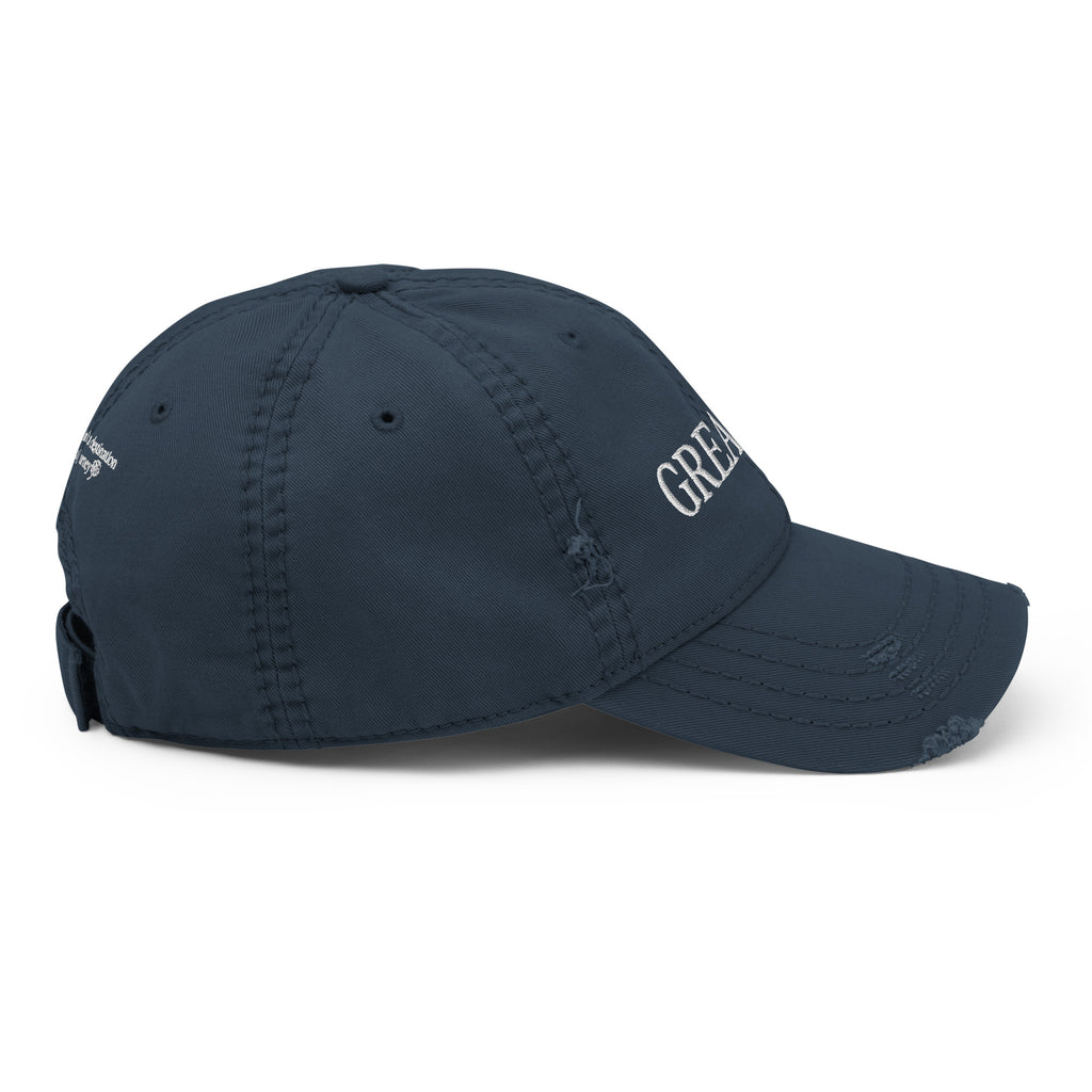 GREAT(her) Distressed Dad Hat