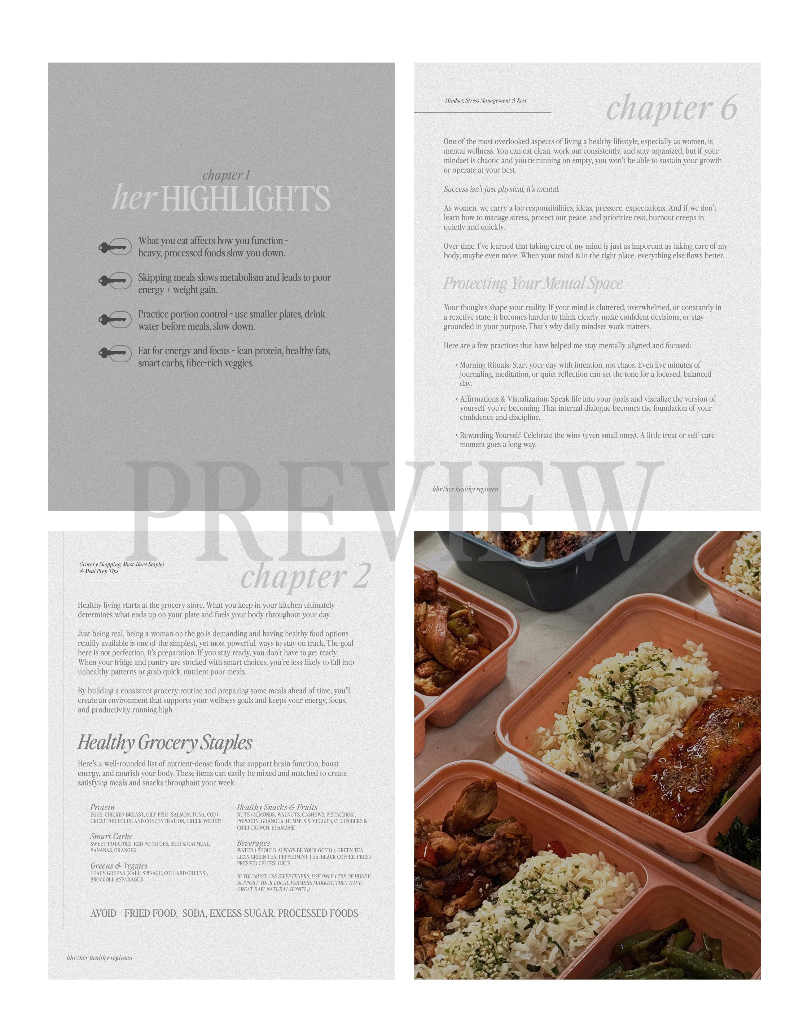 Her Healthy Regimen - The Guide